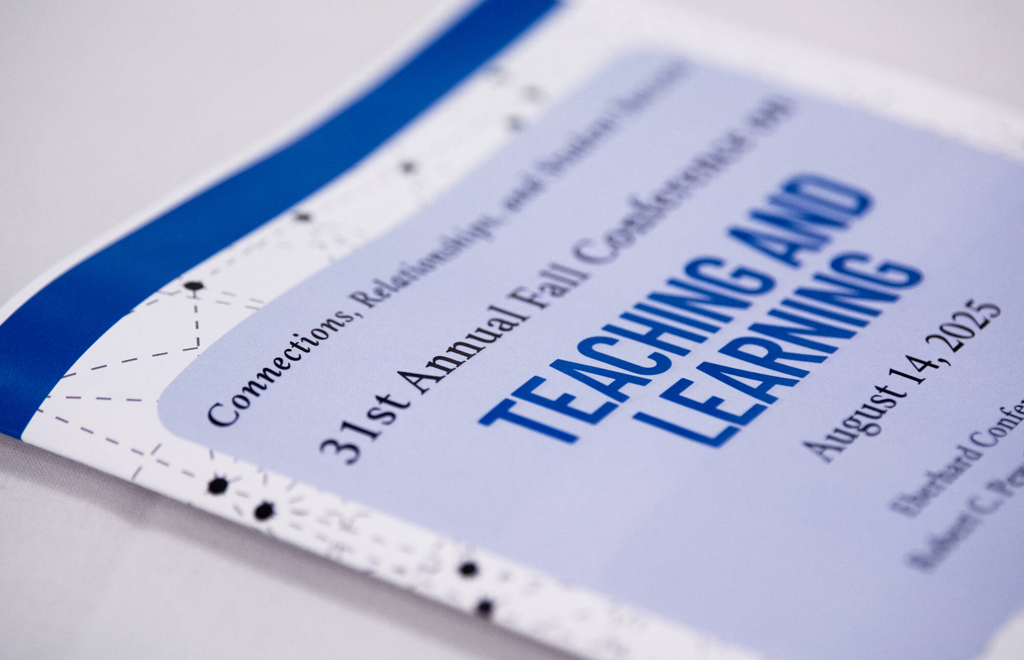 Cover of the program booklet for the 31st Annual Fall Conference on Teaching and Learning